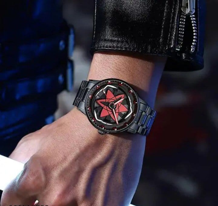 Men's sport Quartz watch Ninja wheel 360° rotation casual fashion - Image 2