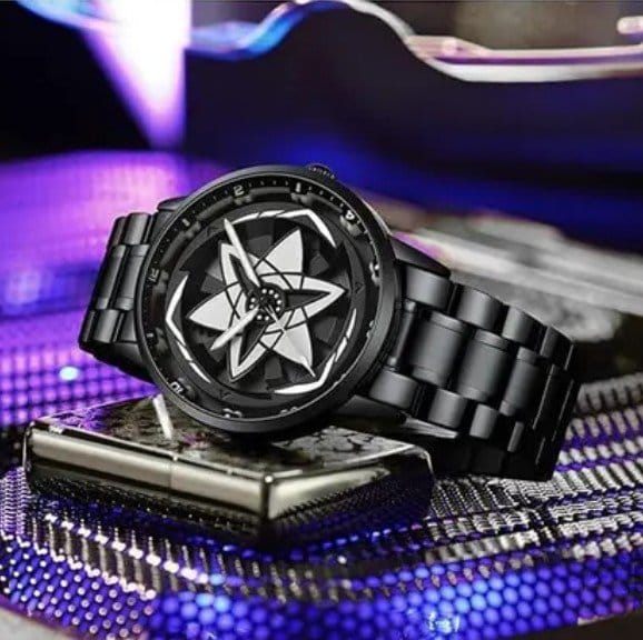 Men's sport Quartz watch Ninja wheel 360° rotation casual fashion - Image 4
