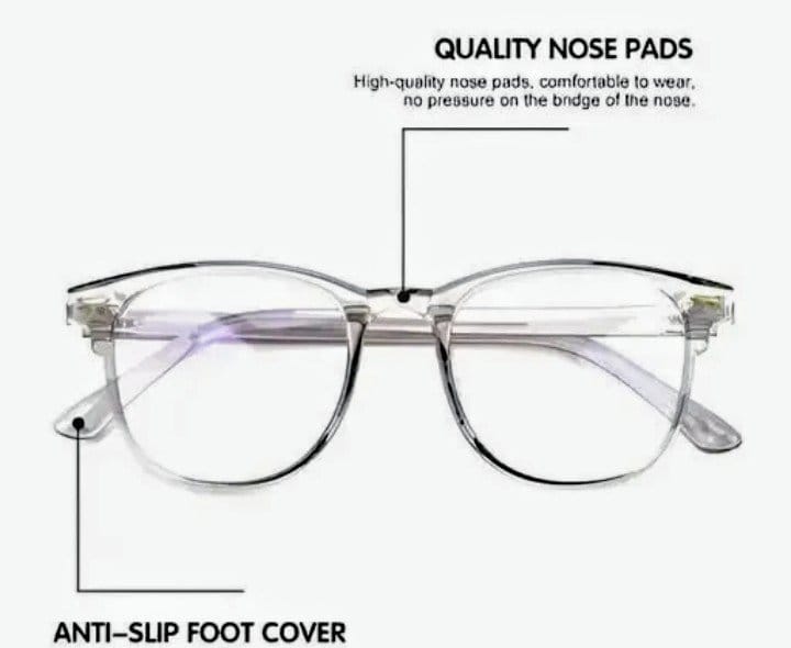 Women Clear Fibre & plastic clubmaster UV protected sunglass ( pack of 1 ) - Image 2